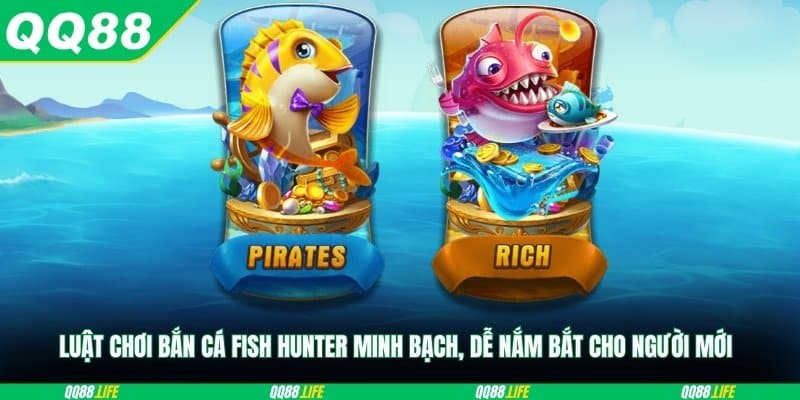 Luật chơi bắn cá Fish Hunter minh bạch, dễ nắm bắt cho người mới