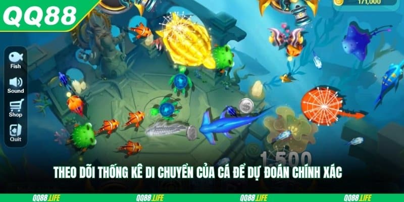 Theo dõi thống kê di chuyển của cá để dự đoán chính xác